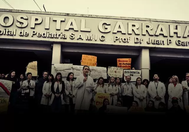 Guerra de versiones en el Garrahan: el oficialismo lanza los "h�roes" de Oria y los trabajadores denuncian "marketing".