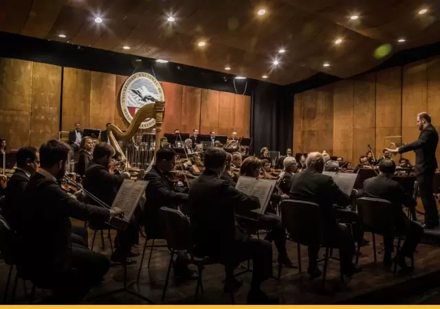 La Orquesta Sinf�nica de la UNCUYO ultima detalles para la gran Gala L�rica de este s�bado.