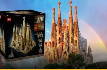 El nuevo set de Lego inspirado en la Sagrada Familia cuenta con m�s de 12.000 piezas y supera los 60 cent�metros de altura.