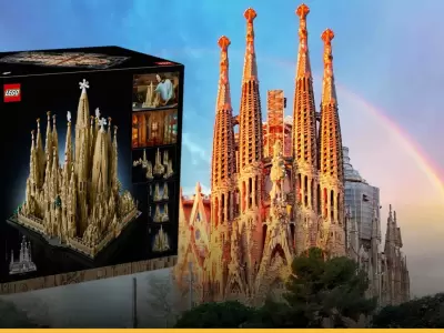 El nuevo set de Lego inspirado en la Sagrada Familia cuenta con m�s de 12.000 piezas y supera los 60 cent�metros de altura.