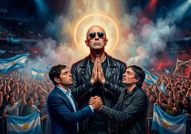 Indio Solari: Kicillof y M�ximo Kirchner sellan tregua