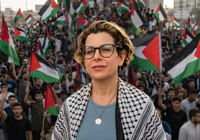 Dram�tico audio de la mendocina detenida en Libia al intentar llegar a Gaza.
