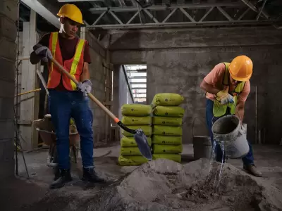 La construcci�n cay� 4% mensual en abril.