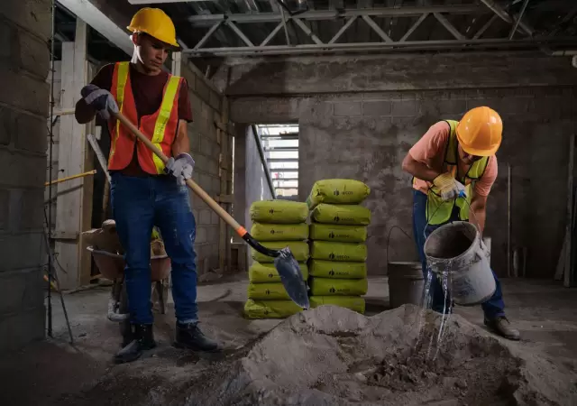 La construcci�n cay� 4% mensual en abril.