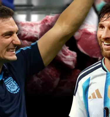 Operativo Scaloneta: 500 kilos de carne para el Mundial 2026
