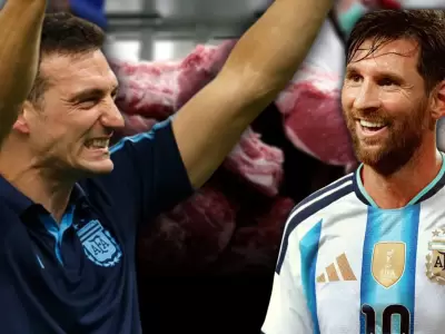 Operativo Scaloneta: 500 kilos de carne para el Mundial 2026