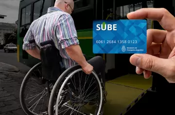La tarjeta SUBE integra el Certificado �nico de Discapacidad (CUD).