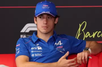 El monoplaza de Franco Colapinto durante la qualy del GP de Espa�a; el argentino largar� desde la decimotercera posici�n este domingo.
