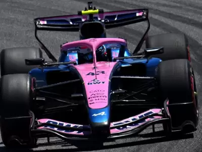 El monoplaza de Franco Colapinto durante la qualy del GP de Espa�a; el argentino largar� desde la decimotercera posici�n este domingo.
