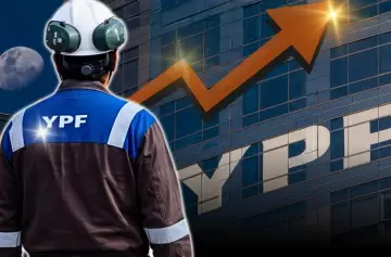 YPF r�cord: La acci�n vuela y logra su m�ximo hist�rico.