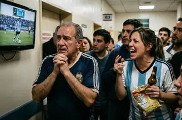 El riesgo oculto de infarto durante los partidos de la Selecci�n