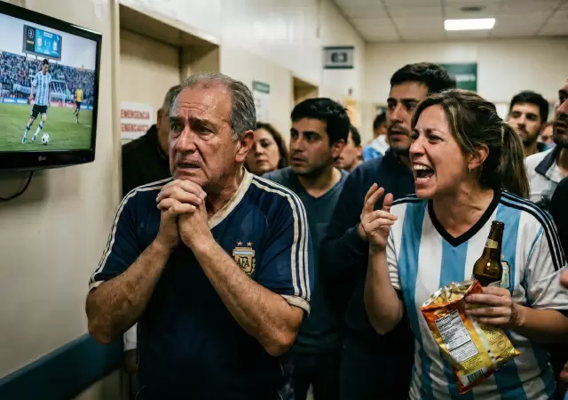 El riesgo oculto de infarto durante los partidos de la Selecci�n