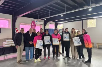 Evento en el polideportivo Biritos