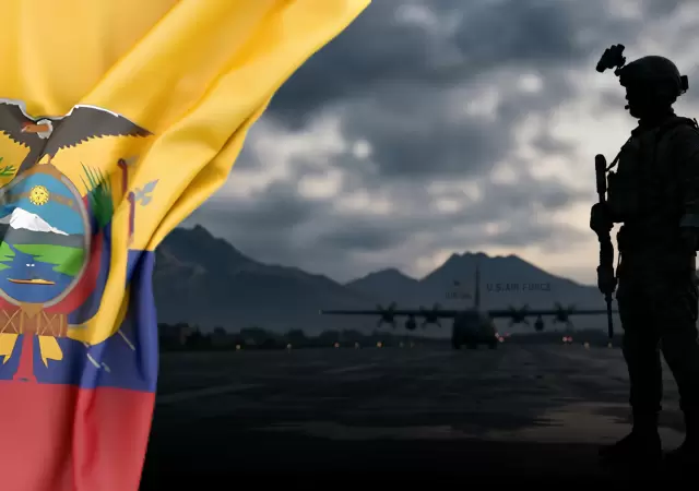 Daniel Noboa decret� el despliegue de tropas extranjeras con inmunidad judicial para combatir el narcotr�fico.