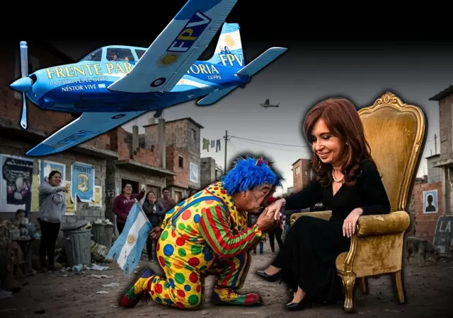 El ins�lito vuelo sobre La Matanza: usan un avi�n con altoparlantes para pedir la absoluci�n de Cristina.