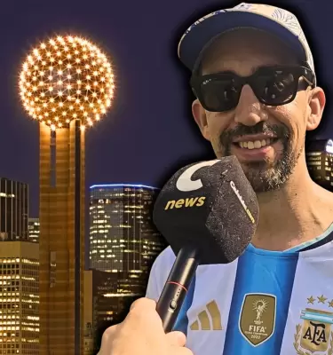 "Mejor que en Qatar": la locura de los argentinos que coparon Dallas para ver a la Selecci�n
