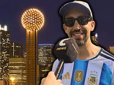 "Mejor que en Qatar": la locura de los argentinos que coparon Dallas para ver a la Selecci�n