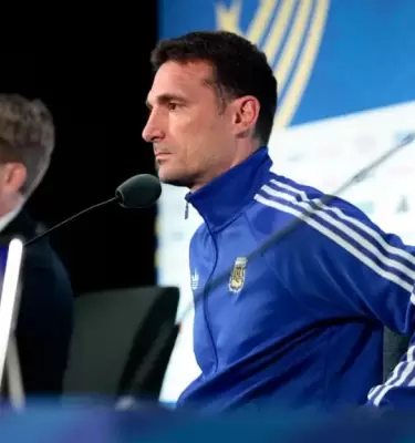 El fuerte enojo de Scaloni por una pregunta sobre Messi.