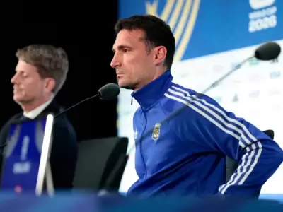 El fuerte enojo de Scaloni por una pregunta sobre Messi.