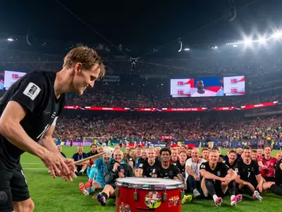 El festejo vikingo de Noruega que es furor total en el Mundial.