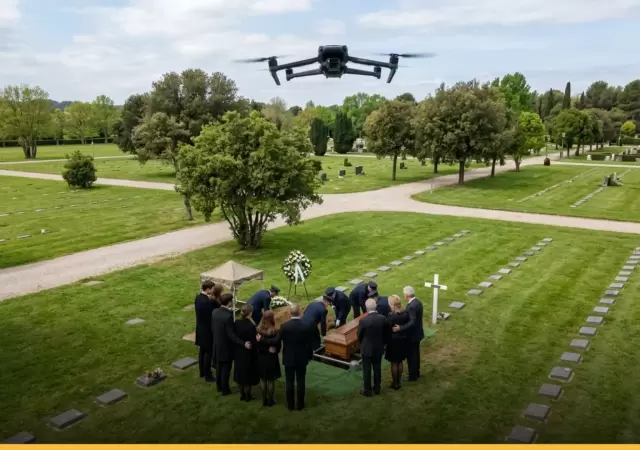 El uso de drones y transmisiones a trav�s de c�digos QR permite acompa�ar las ceremonias a la distancia, rompiendo barreras geogr�ficas.