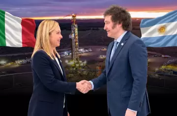 La energ�tica Eni compr� participaci�n para exportar GNL desde Argentina.