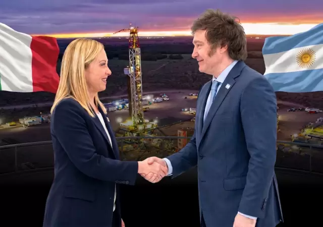 La energ�tica Eni compr� participaci�n para exportar GNL desde Argentina.