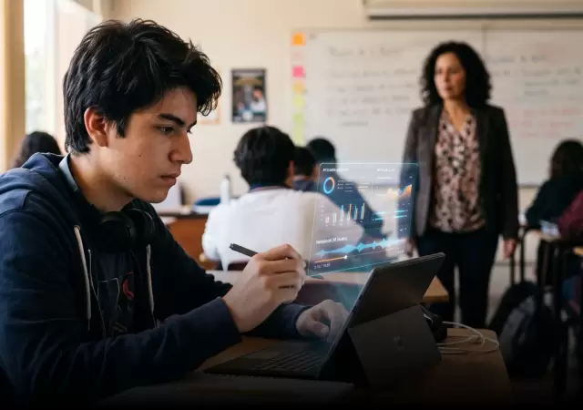 Estudiantes secundarios utilizan la tecnolog�a como un complemento din�mico para potenciar el aprendizaje a trav�s del juego.