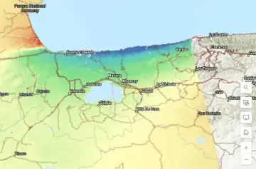 La NASA mostr� c�mo los terremotos desplazaron la superficie terrestre en Venezuela.