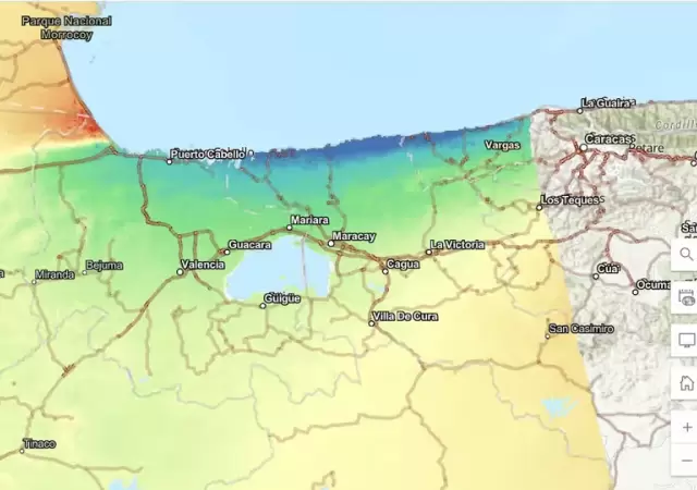 La NASA mostr� c�mo los terremotos desplazaron la superficie terrestre en Venezuela.