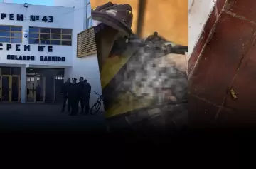 Un estudiante de 13 a�os fue herido dentro de una escuela en Cutral Co.