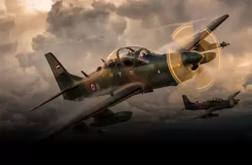 La Fuerza A�rea Paraguaya estrena sus aviones de combate.