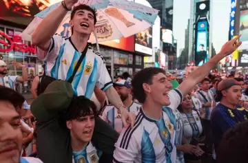 Banderazo argentino en Miami antes del partido con Cabo Verde | Mundial 2026