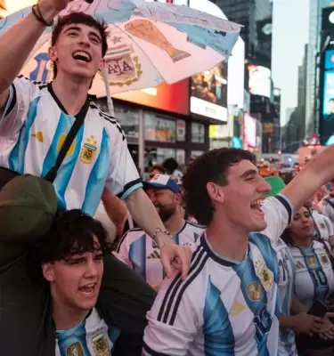 Banderazo argentino en Miami antes del partido con Cabo Verde | Mundial 2026