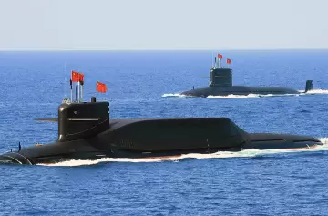 China lanz� un misil bal�stico al Pac�fico desde un submarino nuclear.