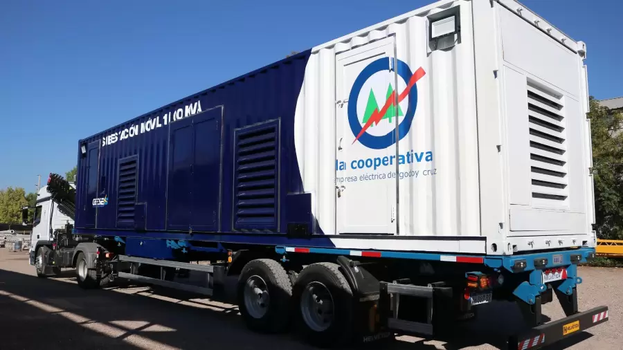 La nueva subestación transformadora móvil revoluciona el servicio
eléctrico en Godoy Cruz