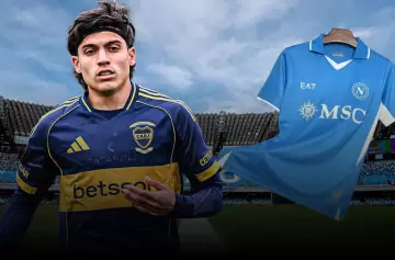 Ezequiel Ceballos dejar� Boca Juniors para vestir la camiseta del Napoli en la Serie A.