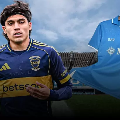 Ezequiel Ceballos dejar� Boca Juniors para vestir la camiseta del Napoli en la Serie A.