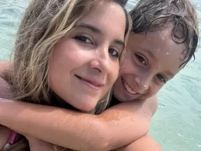 Lucas y su madre, Blanca