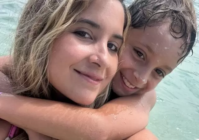 Lucas y su madre, Blanca