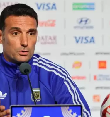 Scaloni respondi� a las cr�ticas al VAR antes de Argentina vs Suiza