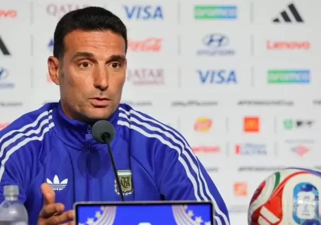 Scaloni respondi� a las cr�ticas al VAR antes de Argentina vs Suiza