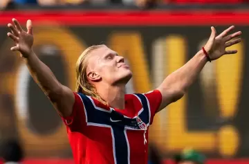 Erling Haaland respaldo a Argentina frente a Inglaterra por Malvinas.