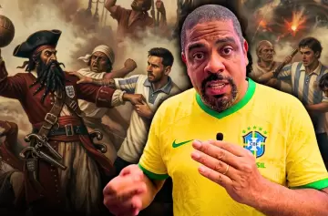 El inesperado elogio de un hincha brasilero a la Argentina y el nivel de Messi.