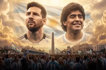Messi, Maradona y Selecci�n: la identidad argentina.