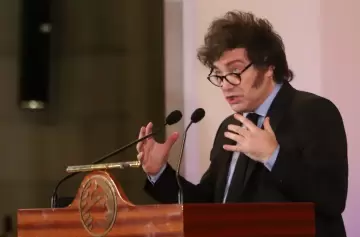 Milei anunci� que buscar� la reelecci�n en Argentina