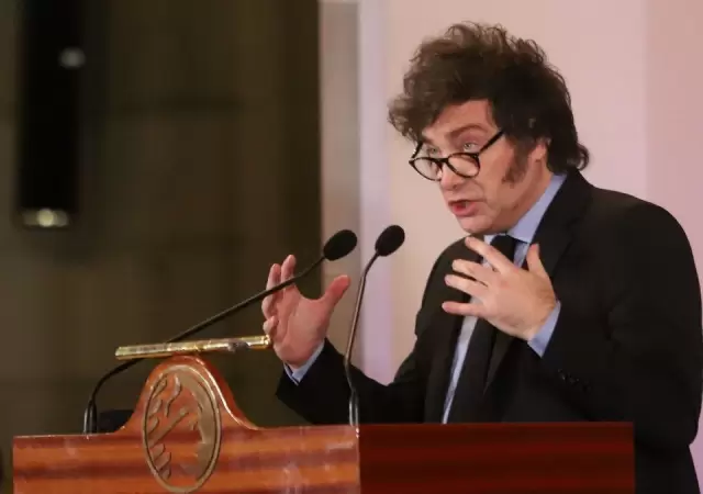 Milei anunci� que buscar� la reelecci�n en Argentina