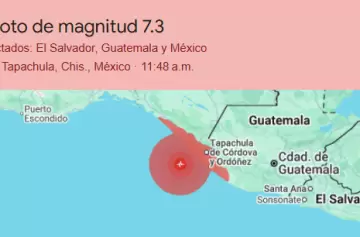 Terremoto de 7.4 sacude M�xico y Guatemala: Alerta de tsunami