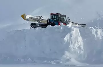 Alerta nieve en Alta Monta�a Mendoza: im�genes en vivo