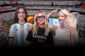 Grandes figuras del cine y el espect�culo se reunieron en los palcos de la final.